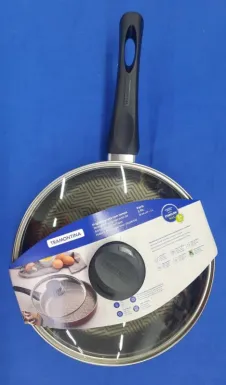 Sarten con Tapa de Vidrio, Linea PARIS, 24 cm